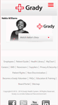 Mobile Screenshot of gradyhealth.org